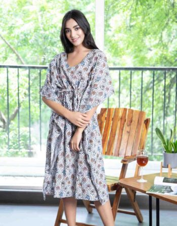 Cute Bloom Frock Nighty